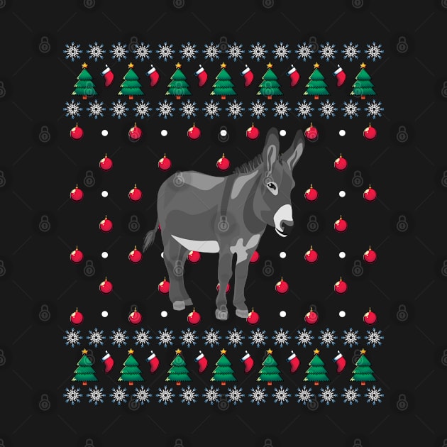 Xmas Donkey Ugly Christmas by ShirtsShirtsndmoreShirts