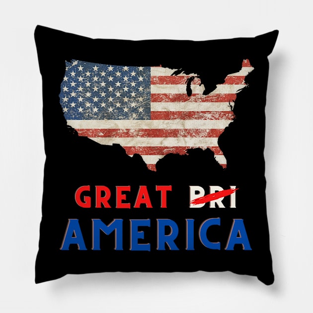 Independence Aay Great America Pillow by Santag