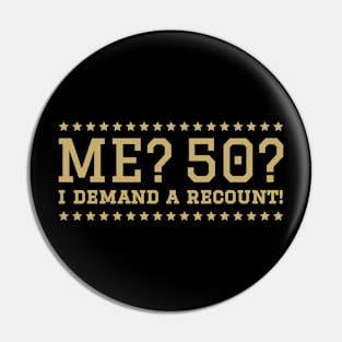 50th birthday ideas sarcastic Pin