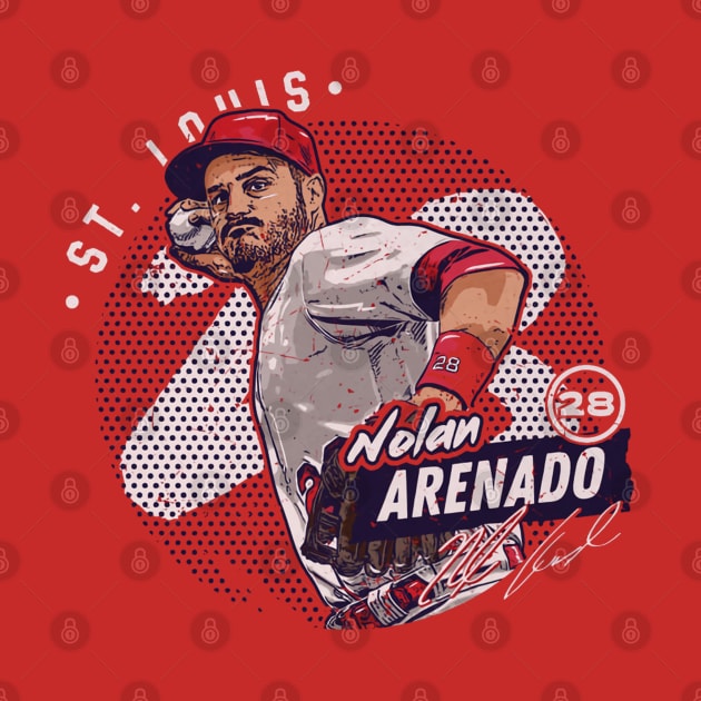 Nolan Arenado St. Louis Dots by Jesse Gorrell