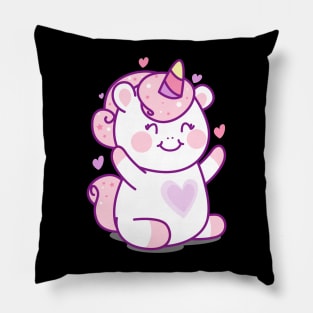 Cute Unicorn Design Pillow