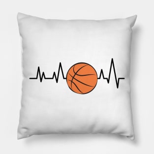 Heartbeat - Basketball Pillow