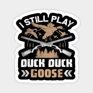 Hunting duck goose Hunting gear in Woods survival Magnet