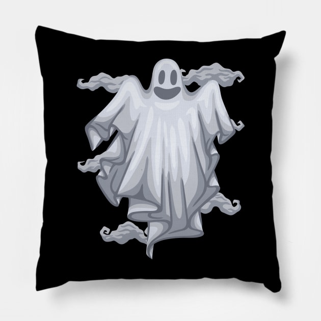 Boo Boo Happy Halloween Pillow by JiraDesign