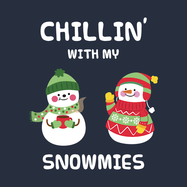 Chillin with my snowmies by The Gift Hub