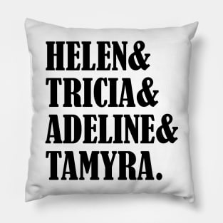 Womens wrestling Legends Pillow