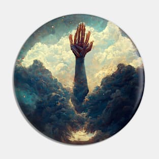 Reaching For Heaven Pin