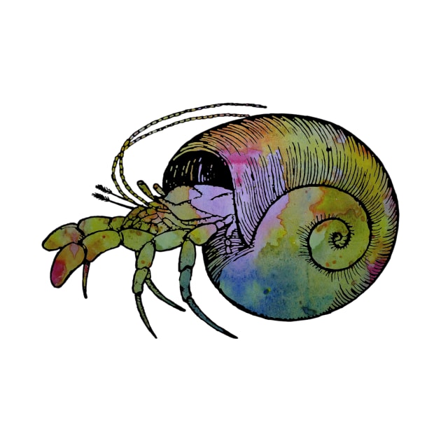 Hermit Crab by BittenByErmines