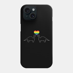 Gay Dinos Phone Case