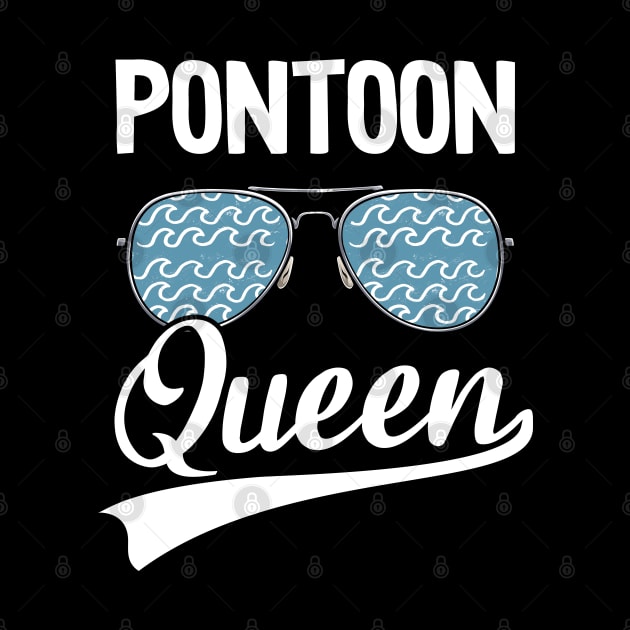 Pontoon Queen Funny Pontoon by Kuehni