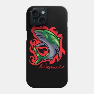 Bull Shark Rad Surf Phone Case