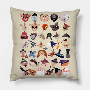 Rudolph Iconography Pillow