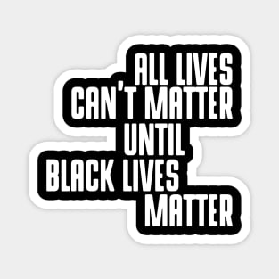 Black Lives Matter Magnet