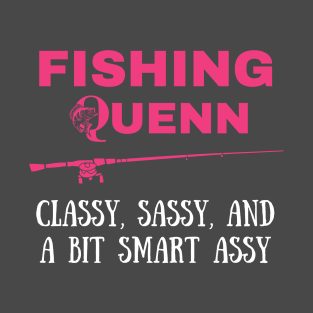 Funny Fishing Queen T-Shirt