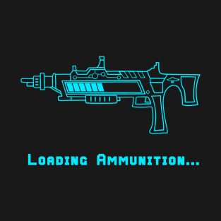 Loading Ammunition Futuristic Gun Video Game Alternate T-Shirt