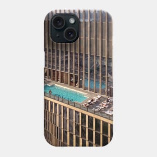 Swimming Pool Skyscraper Hudson Yards Manhattan NYC Phone Case