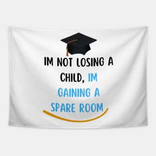 Funny Graduation Joke for Parents Tapestry