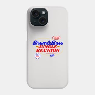 Drum and Bass Jungle Reunion Vintage DnB Retro DJ Phone Case