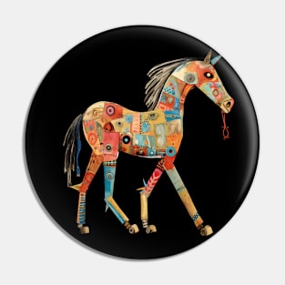 Whimsical Cute Horse Pin