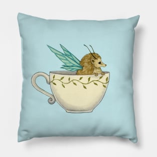 Teacup Hedgie Fae Pillow