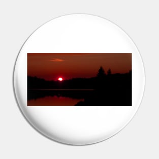 Sunset on Algonquin Park Pin