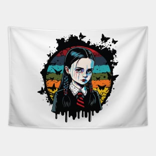 Wednesday Addams 3 Tapestry