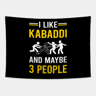 3 People Kabaddi Tapestry