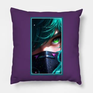 Anime Girl Eye | Quality Anime Artwork | Anime Aesthetic | Manga Anime Art Pillow