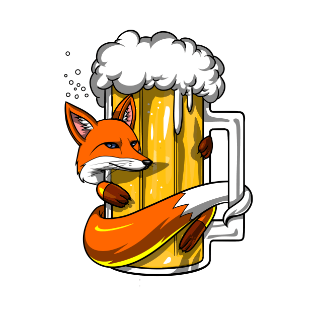 Fox Beer Drinking Party by underheaven