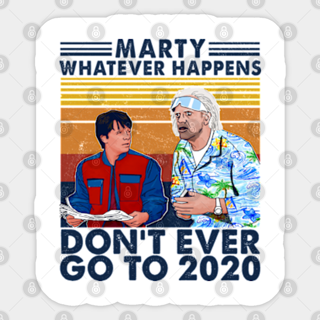 marty 2020 back to the future shirt