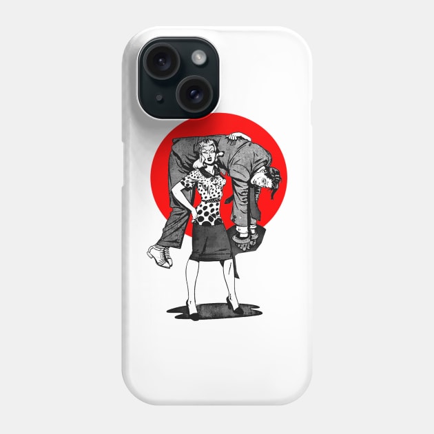 Let's go home! Husband and Wife Happy Couple! Phone Case by Marccelus