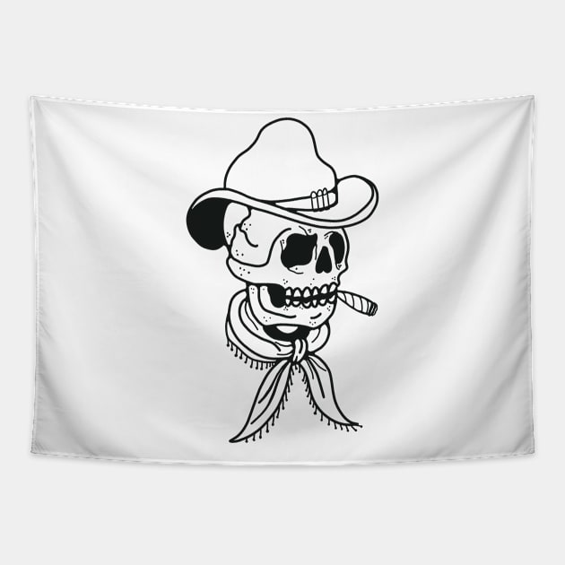 Cowboy Tapestry by Autistique