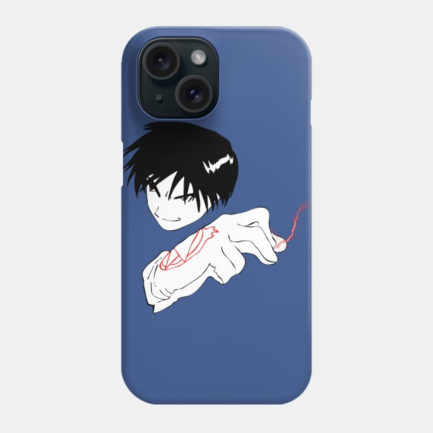 Roy Mustang FullMetal Alchemist Phone Case by SirTeealot