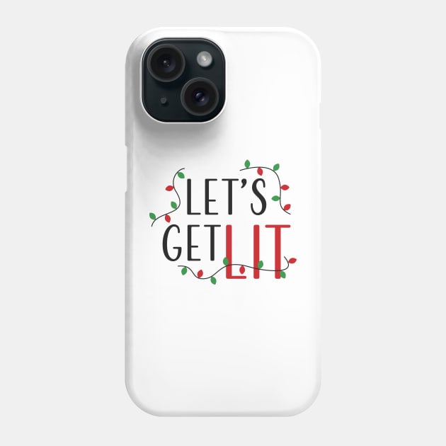 merry christmas Phone Case by MarkoShirt