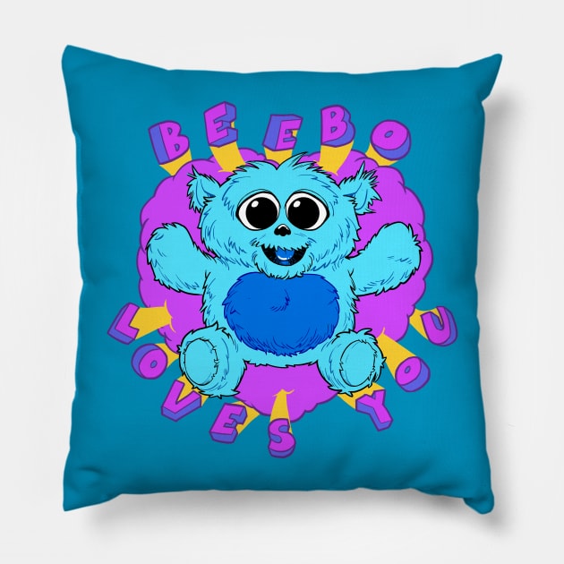 Praise Beebo Pillow by BenDale