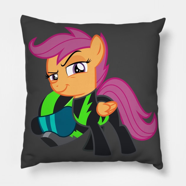 Washouts Scootaloo Pillow by Rutger_J