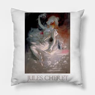 Masquerade by Jules Cheret Pillow