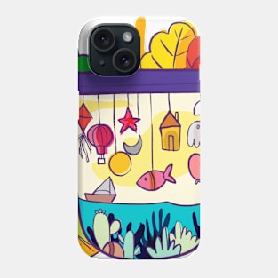 A tiny bright world filled with beautiful things Phone Case