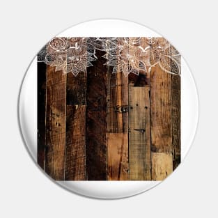 rustic country farmhouse chic vintage lace barnwood Pin