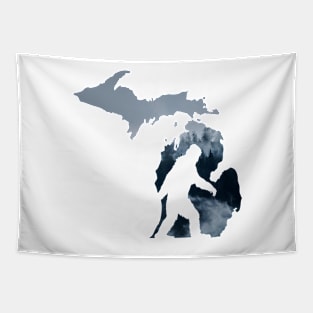 Michigan Bigfoot Tapestry