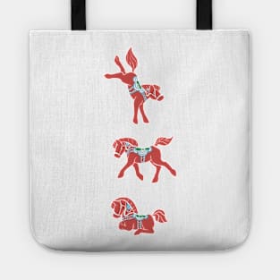 Lovely Little Dala Horses Tote