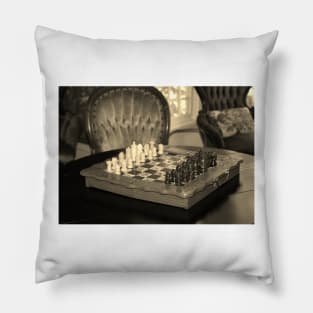 Chess Set Pillow