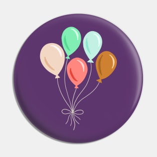 Balloon party Pin