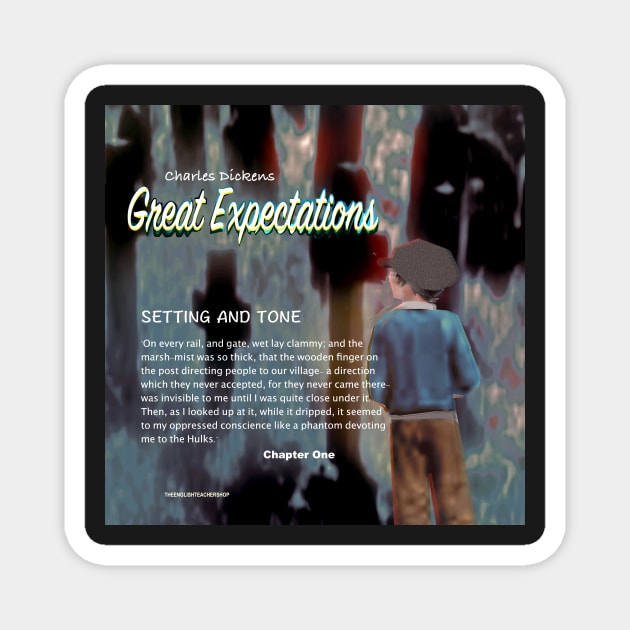 Great Expectations: Setting and Tone Magnet by KayeDreamsART