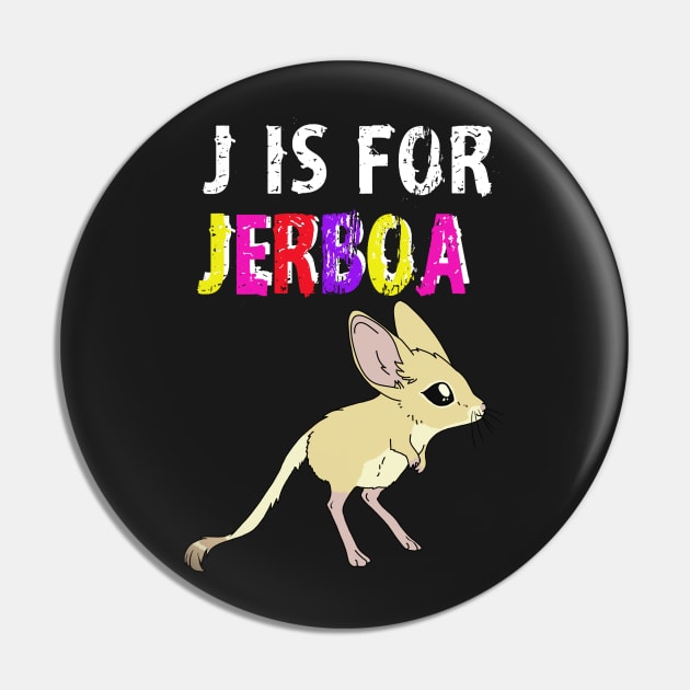 J is for Jerboa - white and Rainbow text cute fluffy animal Pin by DesignsBySaxton
