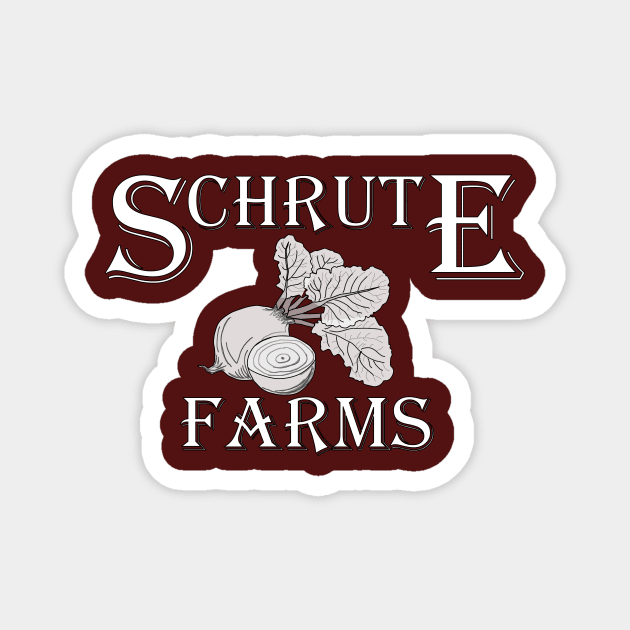 Schrute Farms Magnet by Sci-Emily