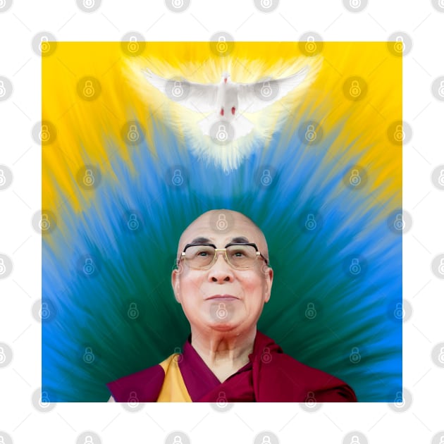 14th Dalai Lama by Zmudart