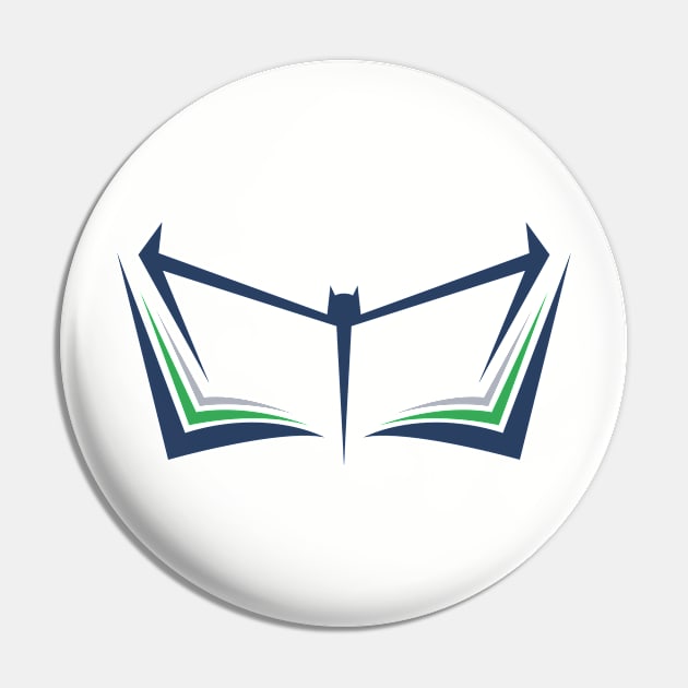 Seattle Football TBBC Pin by The Batman Book Club