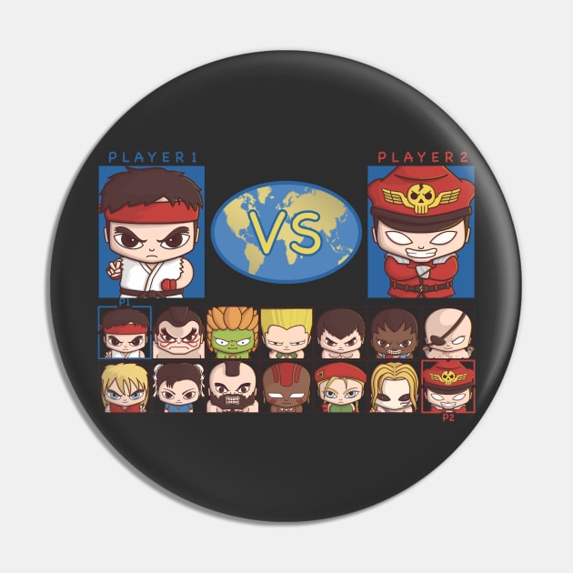 Street fighter Pin by PNKid