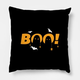 BOO Halloween Pillow